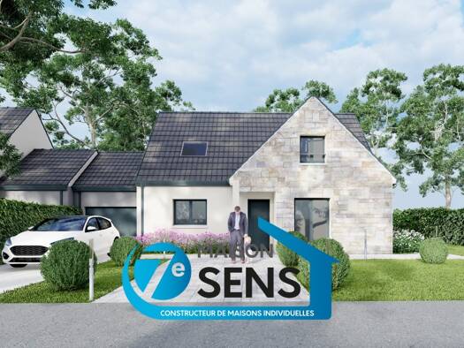 Terrain avec maison neuve à vendre 221 012 € 5 pièces 4 chambres 102 m² 690 m² de terrain Croth 27530