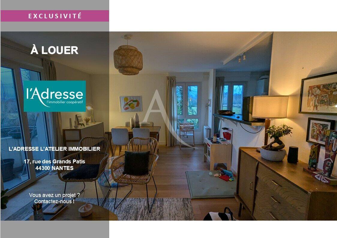 Appartement 4 pièces 78 m² · à Nantes · 78,4 m² · 1 150 €