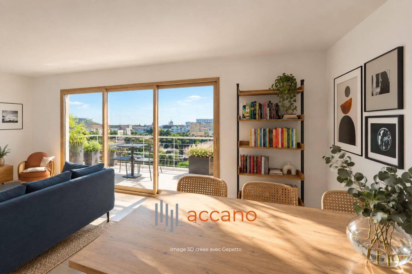 Appartement 3 pièces 63 m² · à Annecy · 63,5 m² · 440 000 €
