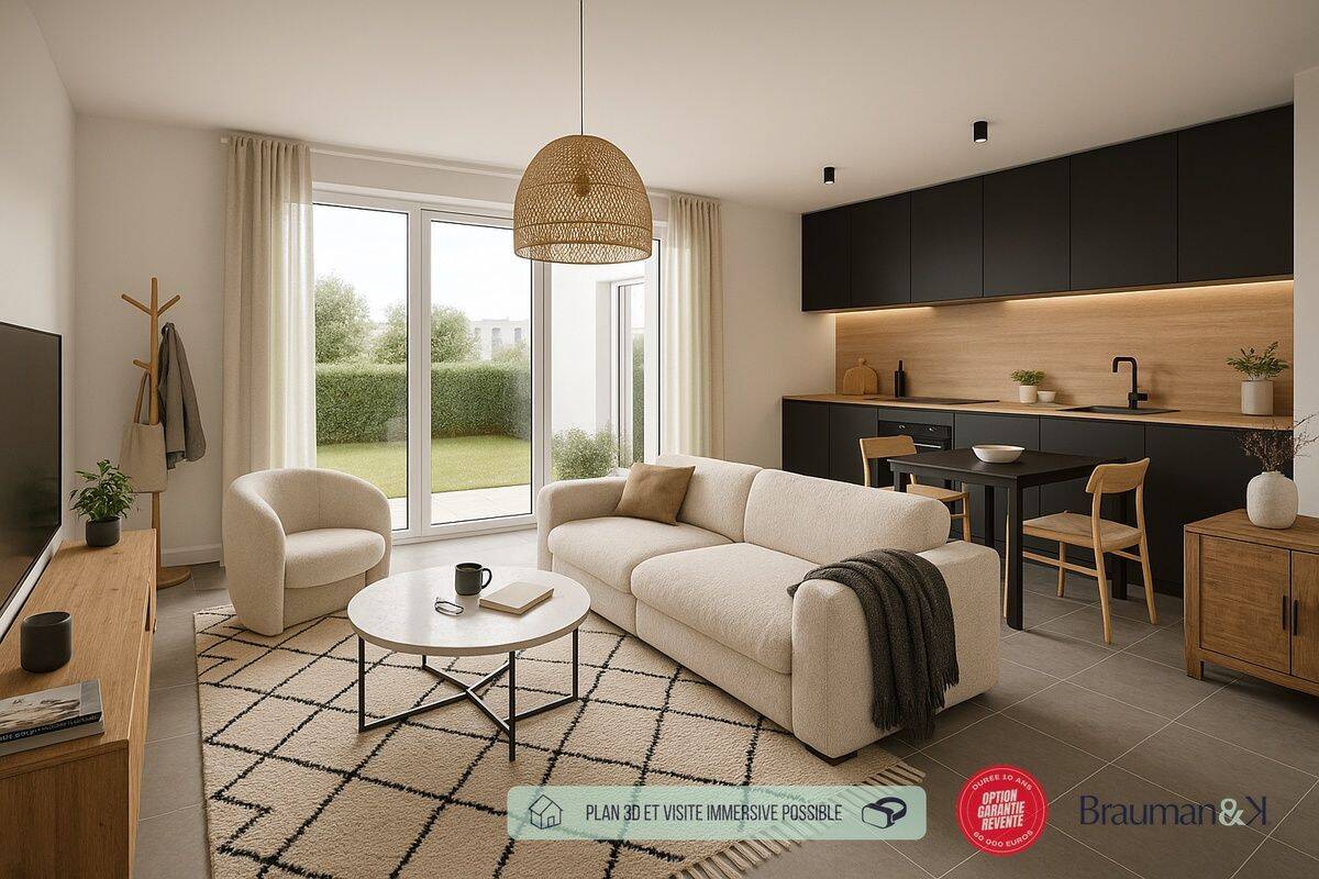Appartement 2 pièces 43 m² · à Saint-Martin-de-Seignanx · 43 m² · 194 000 €