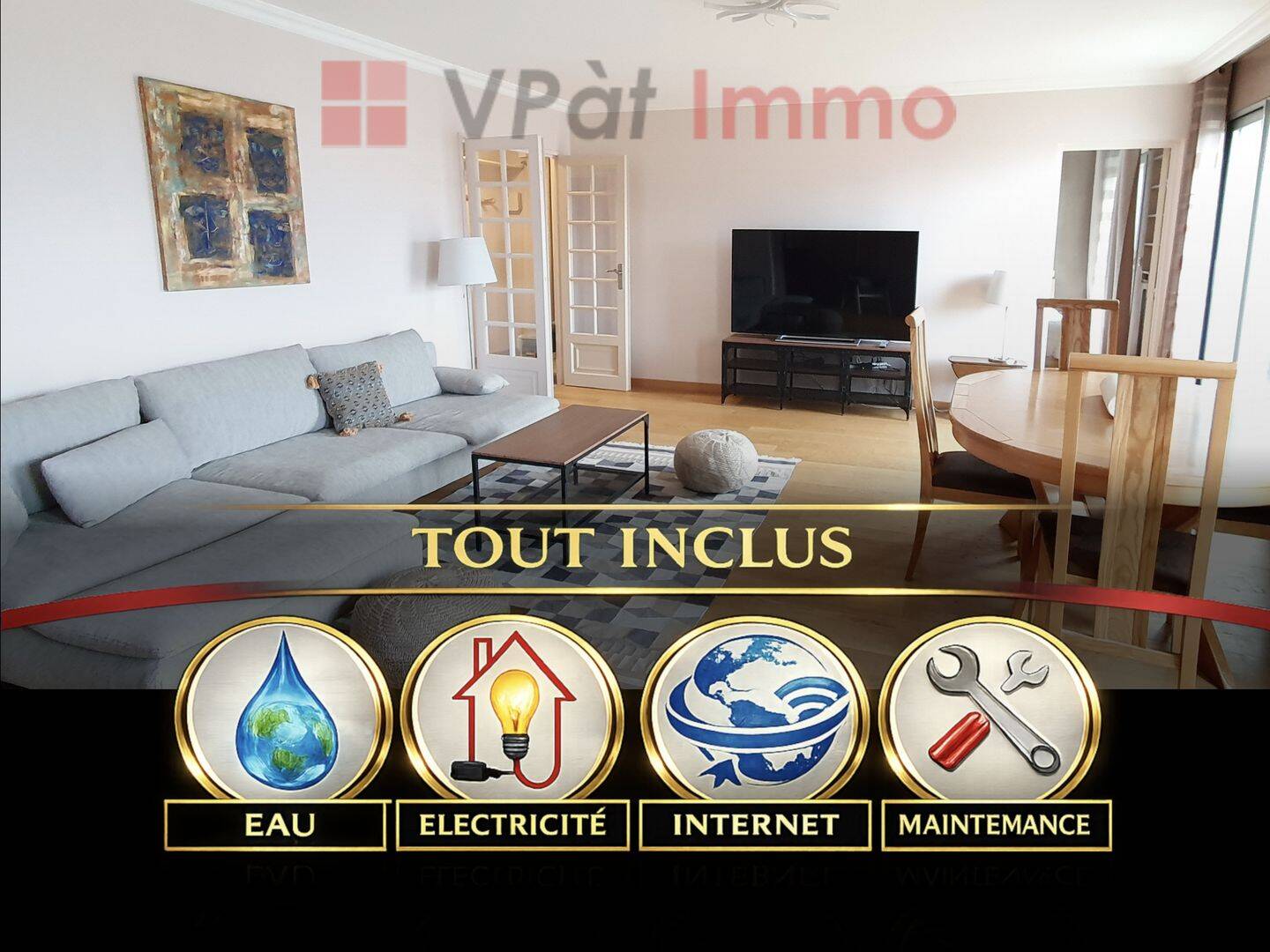 Appartement 5 pièces 98 m² · à Versailles · 97,5 m² · 2 900 €