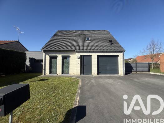 Maison de plain-pied à vendre 326 900 € 5 pièces 4 chambres 130 m² 579 m² de terrain Le Centre Ville Somain 59490