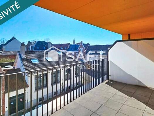 Appartement à vendre 200 000 € 3 pièces 2 chambres 58 m² 2ème étage Meaulens Saint Gery Arras 62000