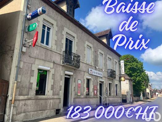 Local commercial à vendre 183 000 € 90 m² de surface de vente Neuilly-le-Réal 03340