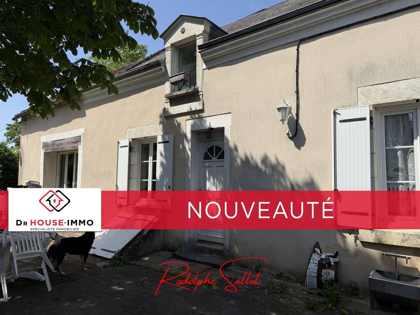 Maison 6 pièces 127 m² · à Villedieu-sur-Indre · 127 m² · 129 990 €