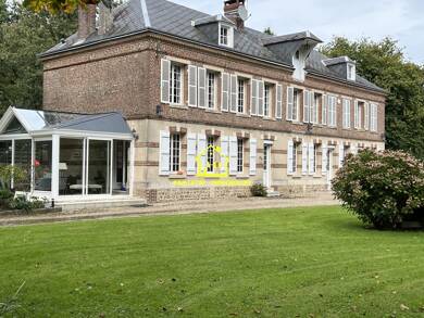 Château à vendre 569 000 € 8 pièces 5 chambres 269 m² 9 500 m² de terrain Saint-Romain-de-Colbosc 76430