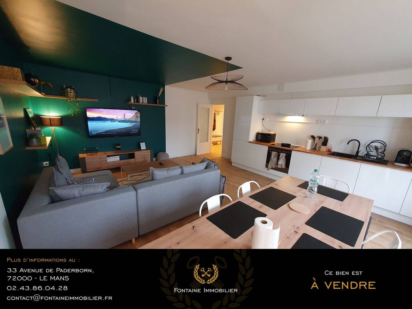 Appartement 5 pièces 114 m² · à Le Mans · 114 m² · 241 500 €