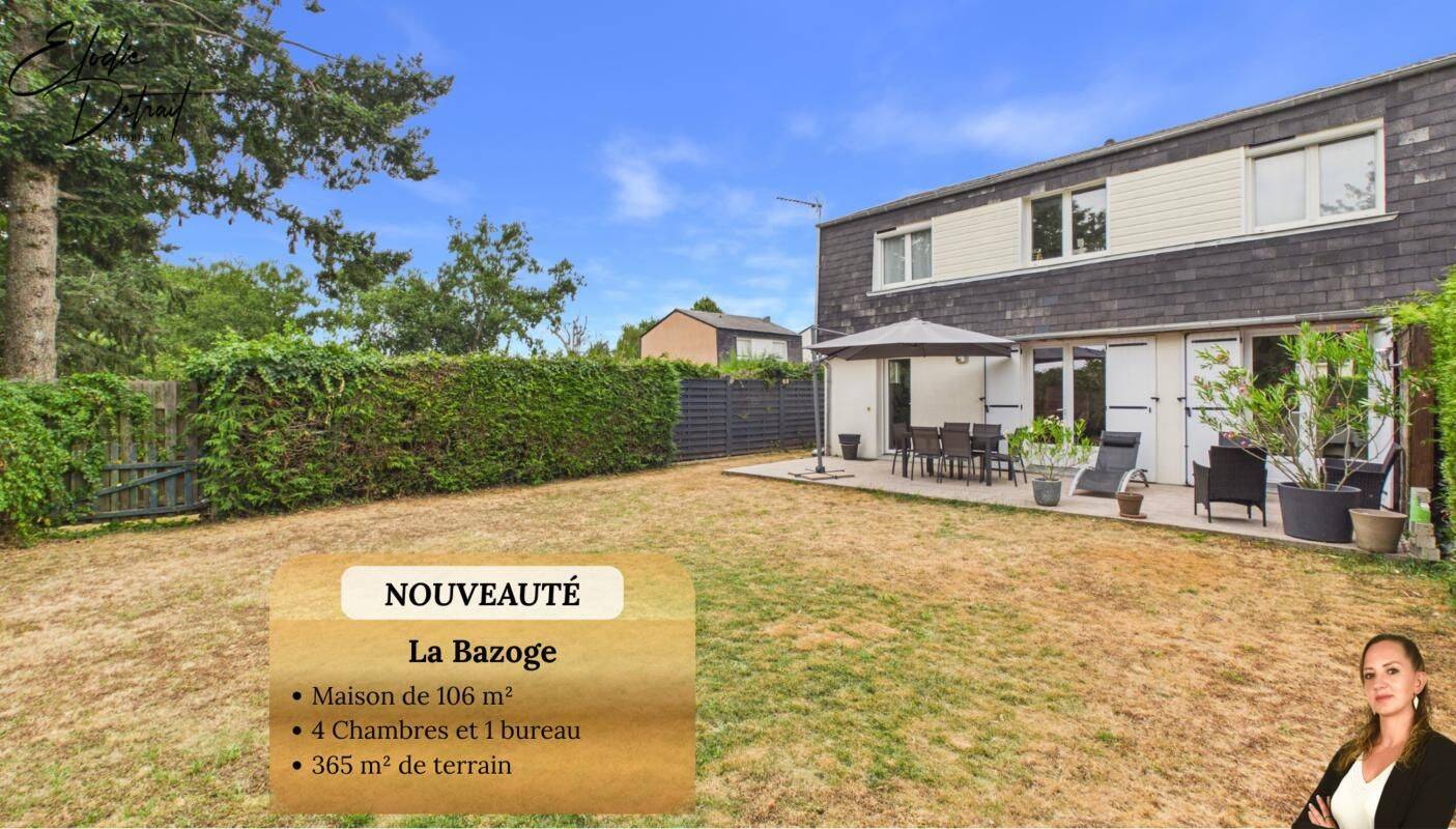 Maison 7 pièces 106 m² · à La Bazoge · 105,7 m² · 229 500 €
