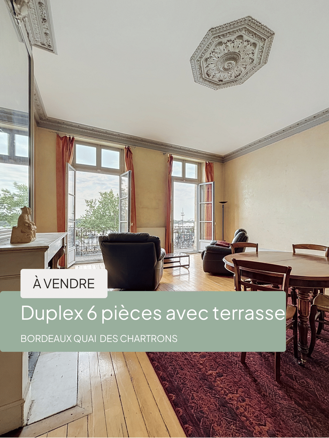 Appartement 6 pièces 202 m² · à Bordeaux · 202 m² · 840 000 €