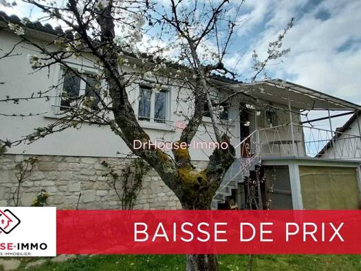 Maison à vendre 130 000 € 5 pièces 4 chambres 77 m² 357 m² de terrain Cabessut Cahors 46000