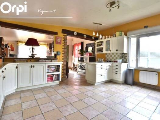 Maison à vendre 129 600 € 5 pièces 3 chambres 120 m² 1 000 m² de terrain Domart-en-Ponthieu 80620