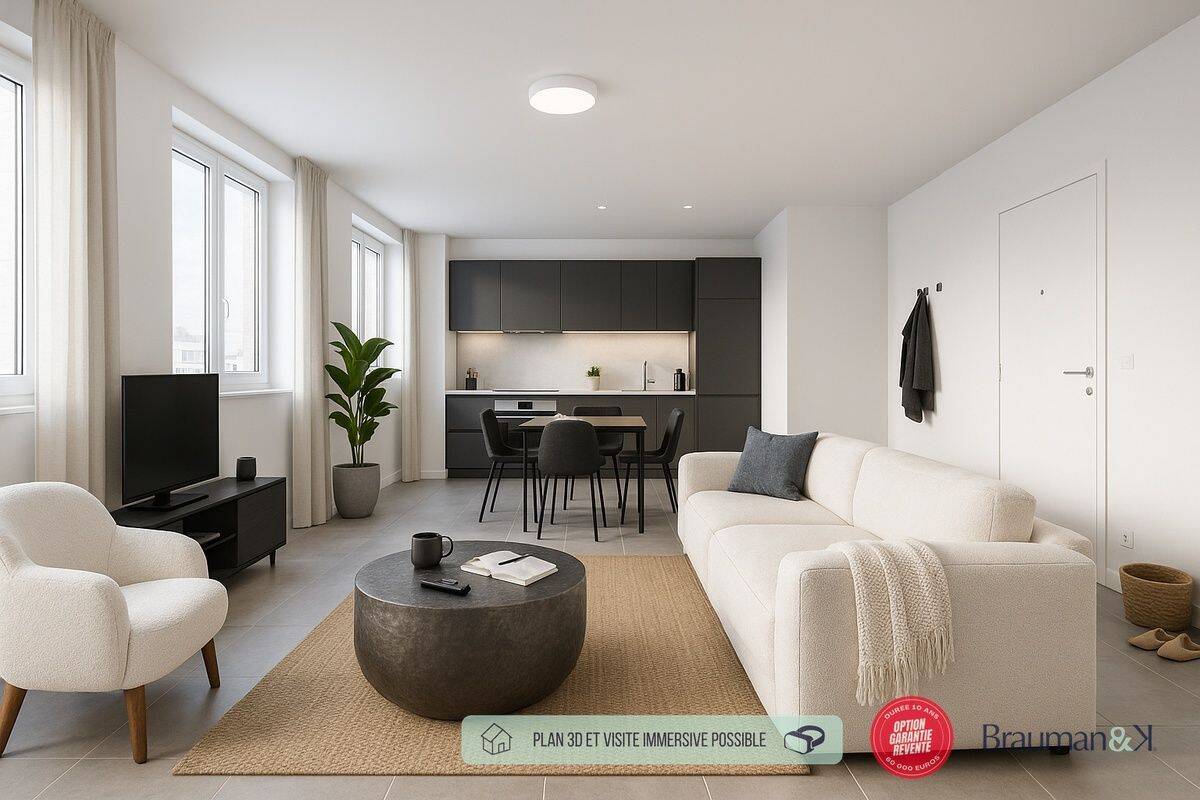 Appartement 3 pièces 54 m² · à Paris 13ème Arrondissement · 54 m² · 715 000 €