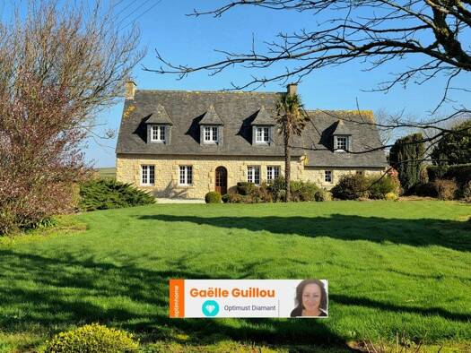 Maison à vendre 328 450 € 7 pièces 4 chambres 148 m² 3 360 m² de terrain Saint-Pol-de-Léon 29250