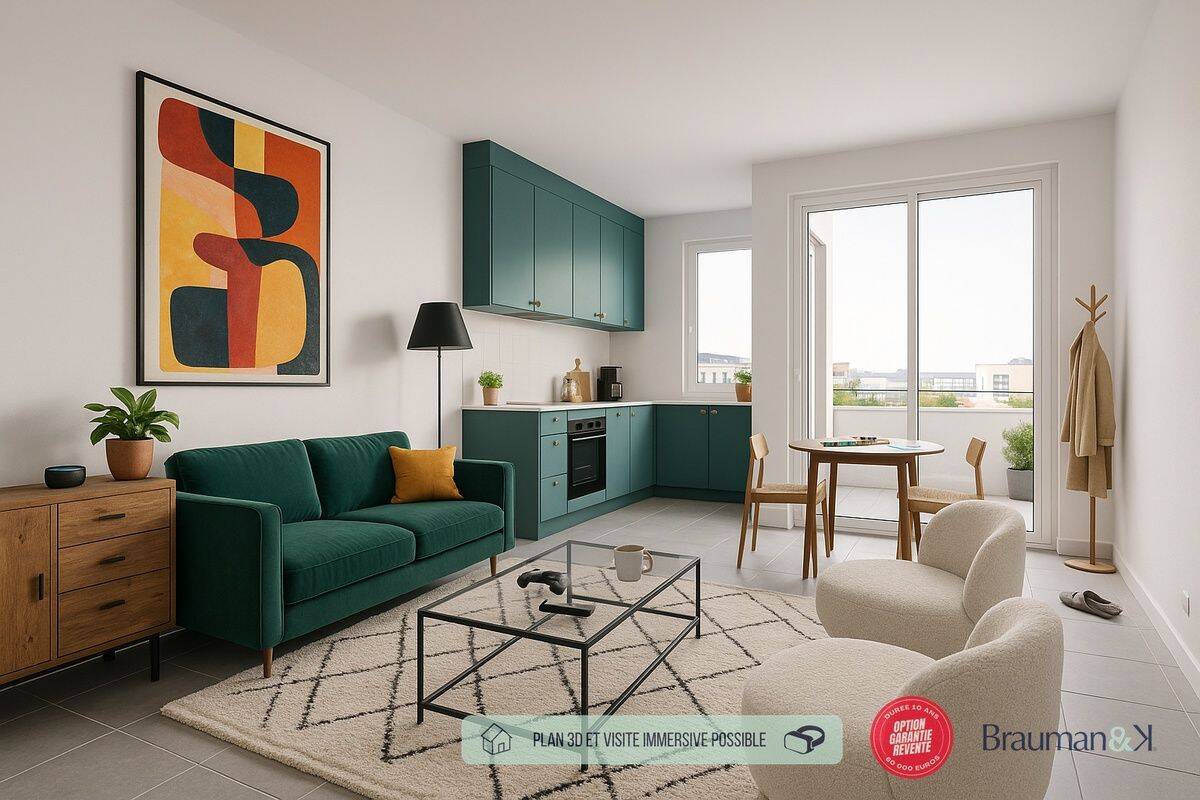 Appartement 1 pièce 30 m² · à Saint-Nazaire · 30 m² · 179 900 €