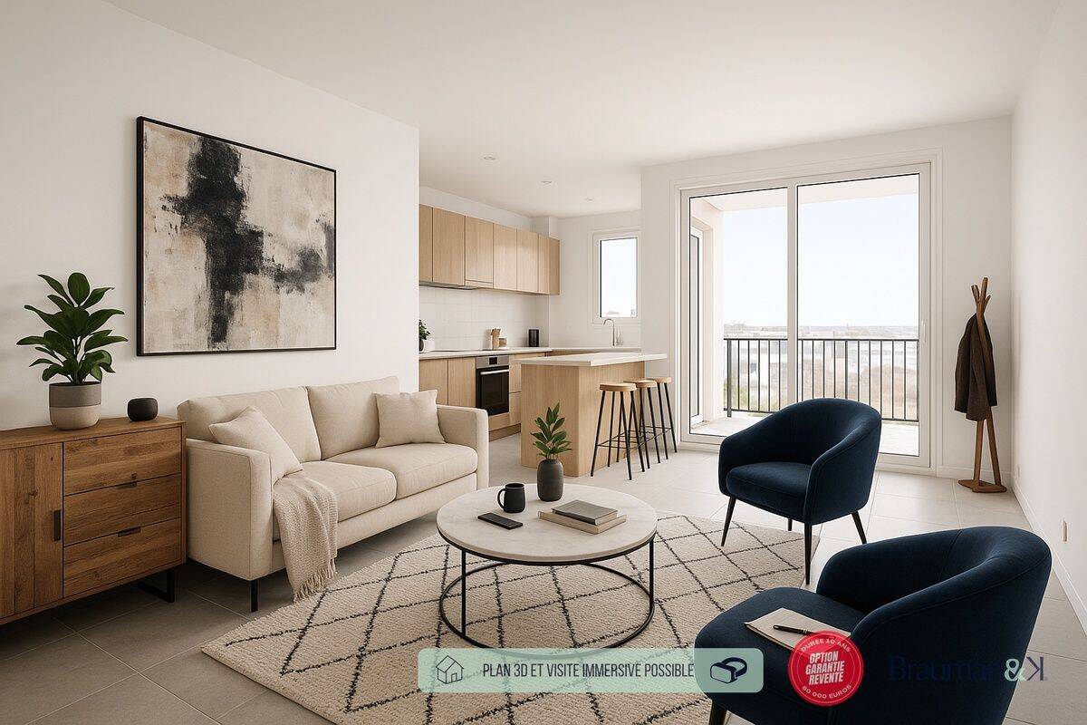 Appartement 4 pièces 80 m² · à Gagny · 80 m² · 314 000 €