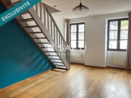 Duplex à vendre 75 000 € 3 pièces 2 chambres 70 m² Étage 1/2 Salins-les-Bains 39110