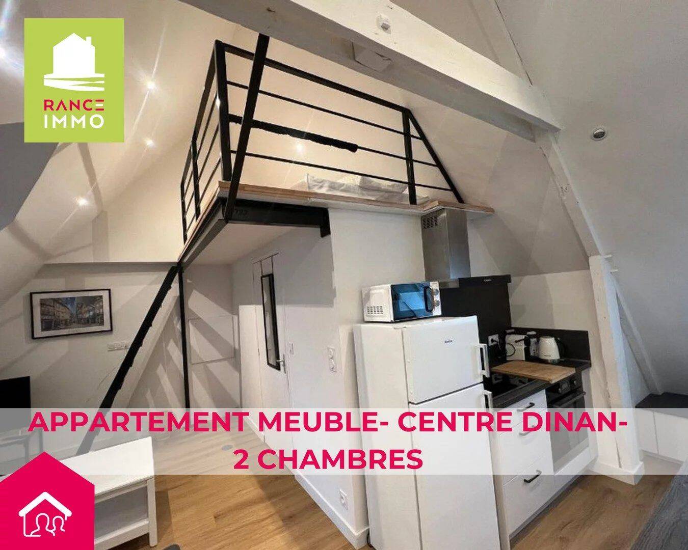 Appartement 3 pièces 45 m² · à Dinan · 45 m² · 890 €