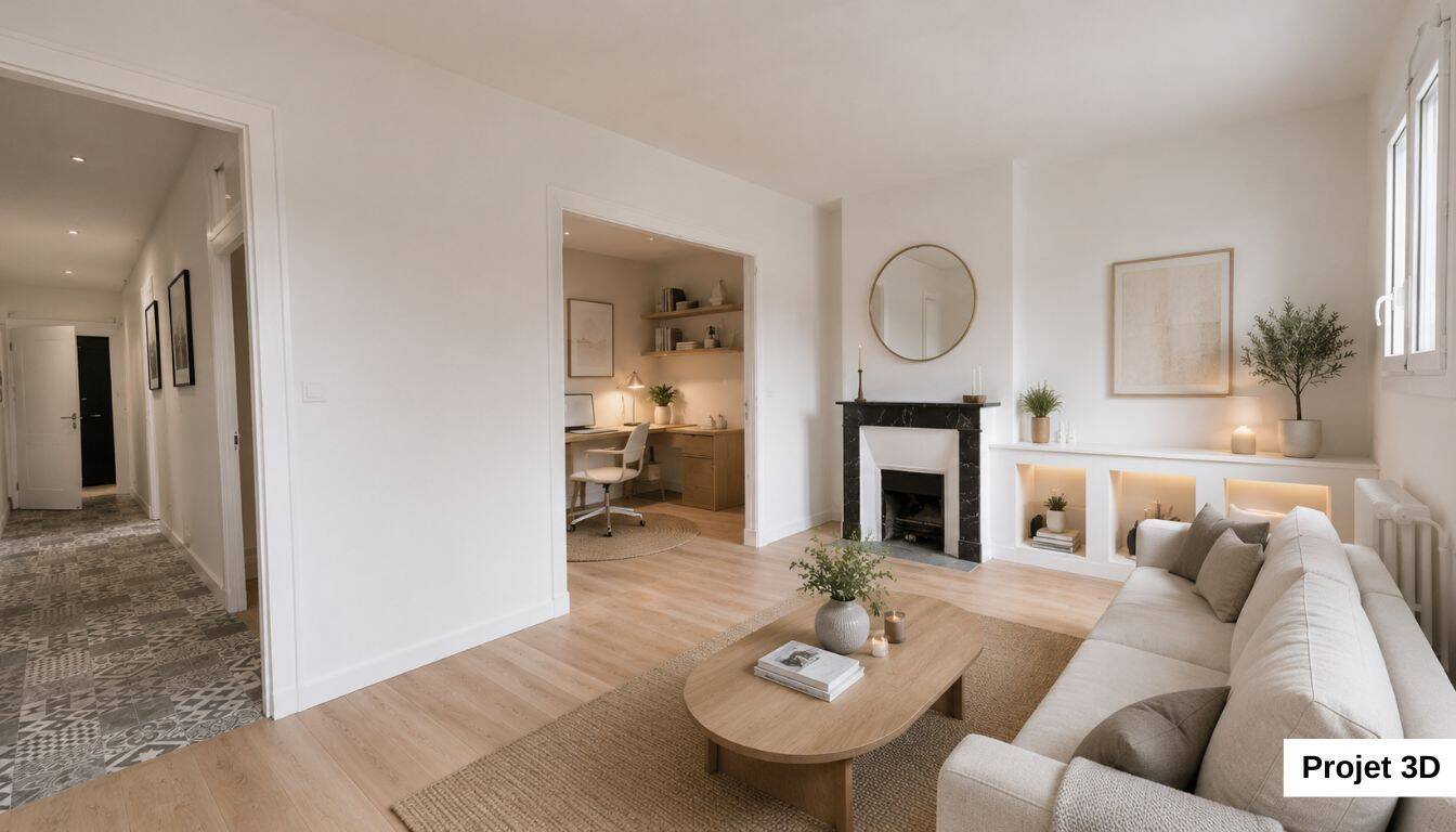Appartement 3 pièces 63 m² · à Bordeaux · 62,5 m² · 318 000 €