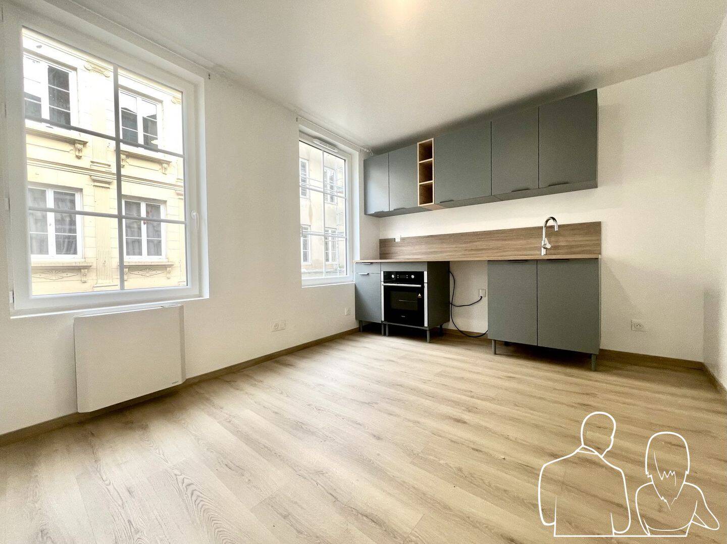 Appartement 2 pièces 24 m² · à Pont-Audemer · 23,6 m² · 430 €