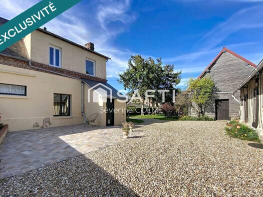 Maison à vendre 192 000 € 5 pièces 3 chambres 95 m² 899 m² de terrain Angiens 76740