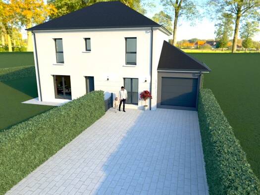 Terrain avec maison neuve à vendre 218 177 € 7 pièces 5 chambres 124 m² 700 m² de terrain Lison 14330