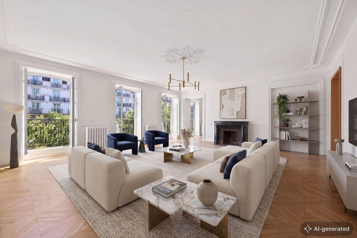 Appartement 6 pièces 253 m² · à Paris 8ème Arrondissement · 253,2 m² · 4 150 000 €