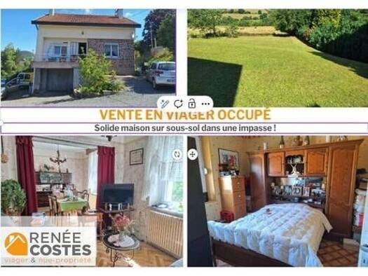 Maison en viager occupé Bouquet 25 500 € 4 pièces 3 chambres 94 m² 900 m² de terrain Bruyères 88600