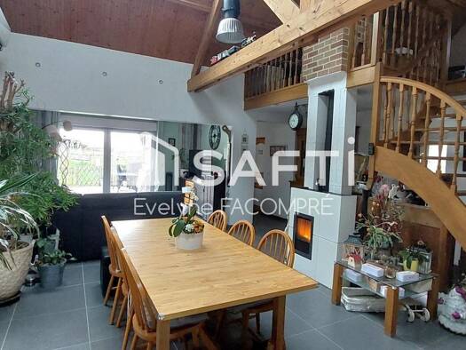 Maison à vendre 397 000 € 8 pièces 6 chambres 162 m² 2 920 m² de terrain Nord Merville 59660