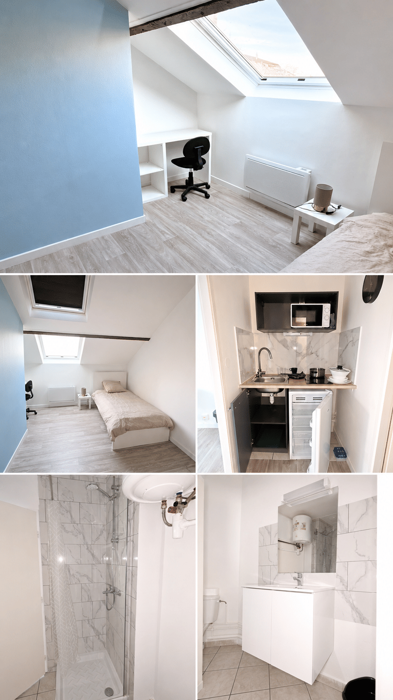 Appartement 1 pièce 17 m² · à Metz · 17 m² · 575 €