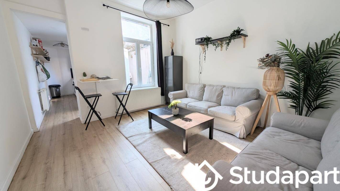 1 pièce 12 m² · à Roubaix · 12 m² · 445 €/mois