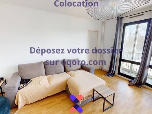 Appartement à louer 401 € 5 pièces 4 chambres 105 m² 2ème étage Bellevue Brest 29200