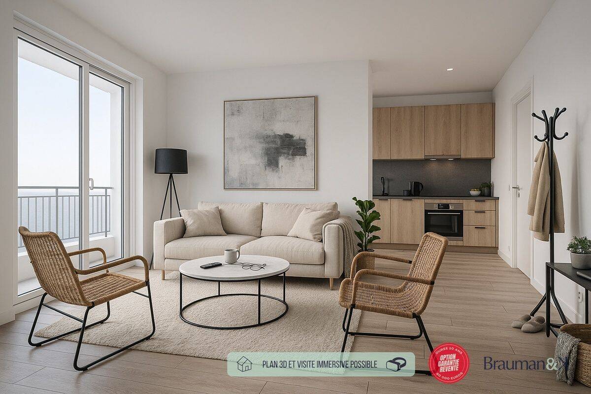 Appartement 3 pièces 64 m² · à Marseille 16ème Arrondissement · 64 m² · 289 136 €