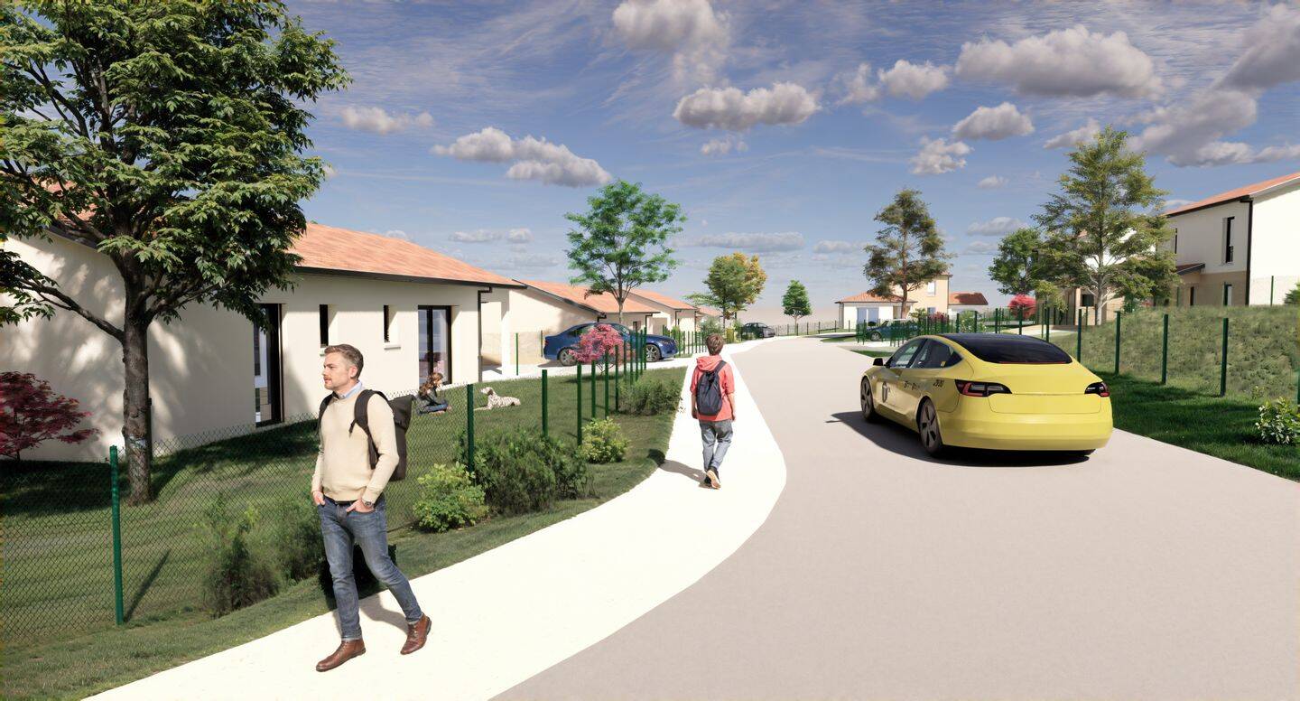 Maison 4 pièces 92 m² · à Guéreins · 91,7 m² · 350 940 €