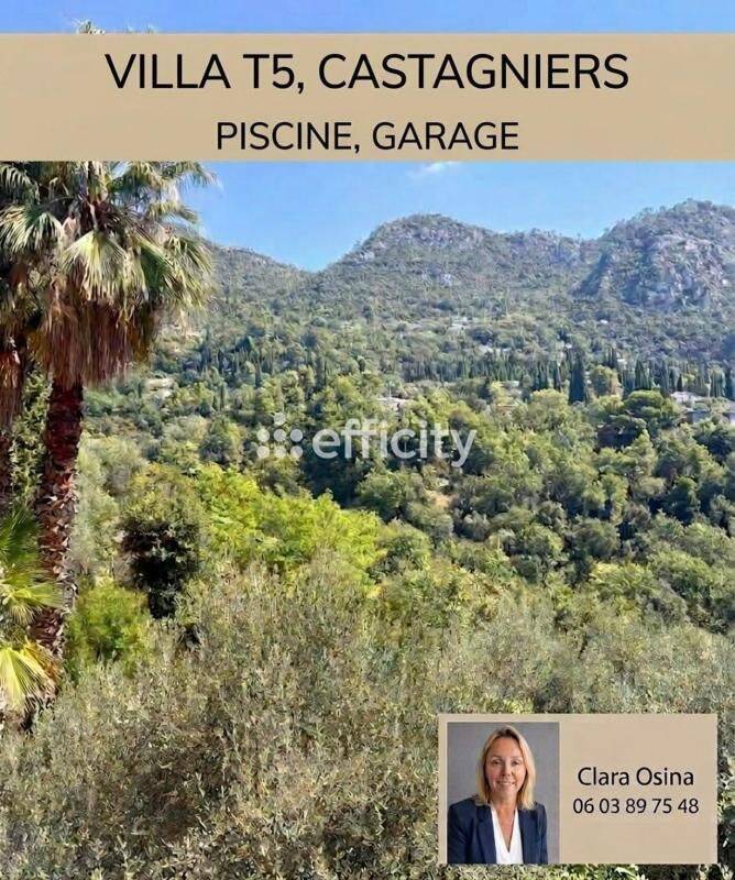 Maison 5 pièces 143 m² · à Castagniers · 143 m² · 635 000 €