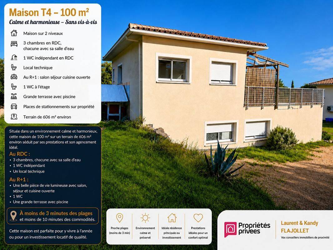 Maison 4 pièces 100 m² · à Lecci · 100 m² · 640 000 €