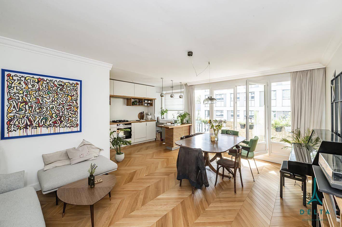 Appartement 4 pièces 95 m² · à Courbevoie · 95 m² · 690 000 €