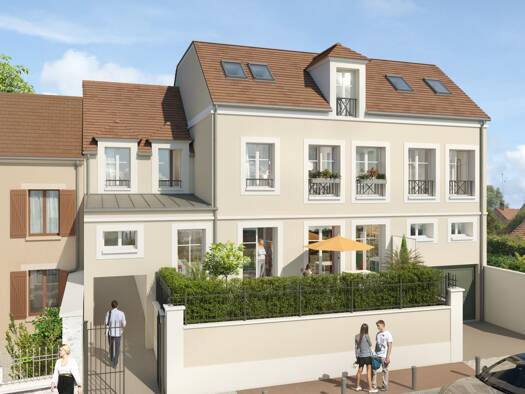 Appartement à vendre - neuf 520 000 € 4 pièces 3 chambres 91,2 m² dès le 31/03/2027 Le Village Noisy-le-Roi 78590