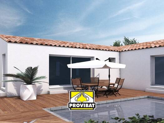 Terrain avec maison neuve à vendre 260 000 € 4 pièces 3 chambres 70 m² 430 m² de terrain Popian 34230