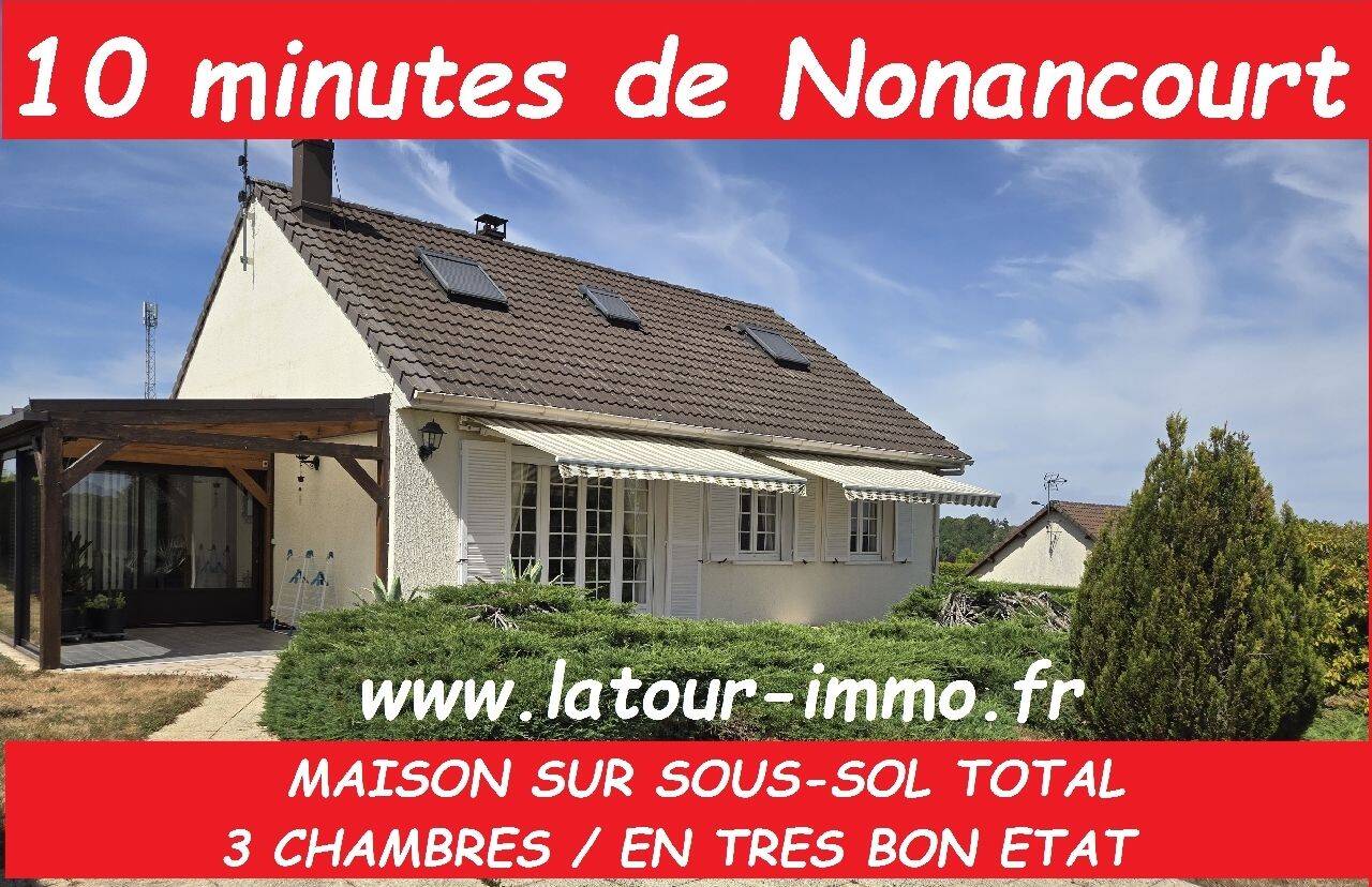 Maison 3 pièces 93 m² · à Tillières-sur-Avre · 93 m² · 178 000 €