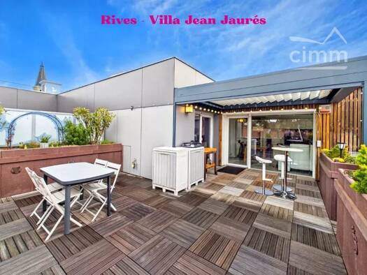 Appartement à vendre 318 600 € 4 pièces 3 chambres 86,4 m² Étage 4/4 Gare et Plateaux Rives 38140