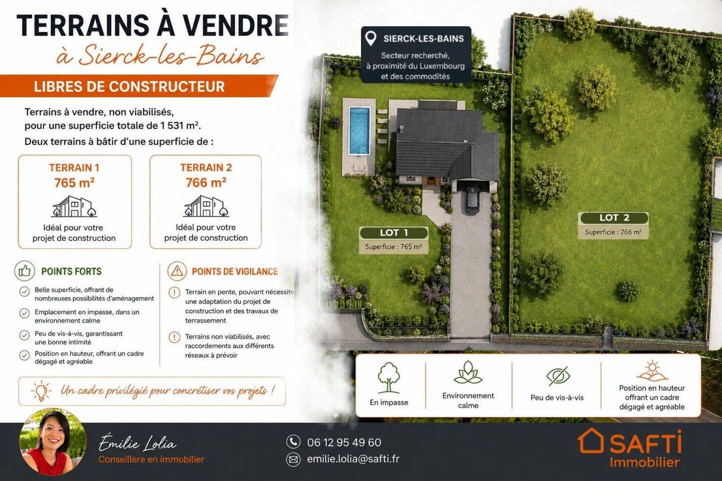Terrain de 766 m² à Sierck-les-Bains - photo 2