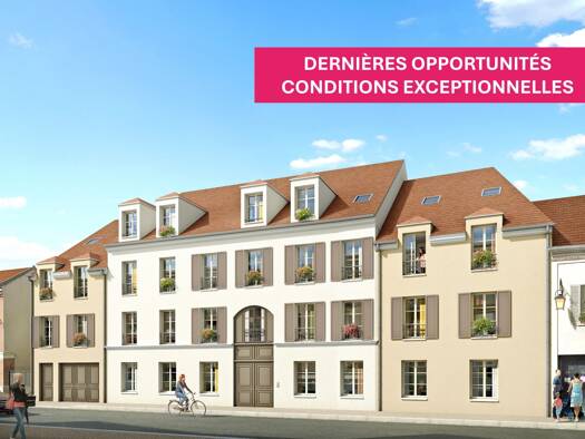Appartement à vendre - neuf 403 880 € 4 pièces 3 chambres 107,6 m² 3ème étage Bord de Marne Champs-sur-Marne 77420