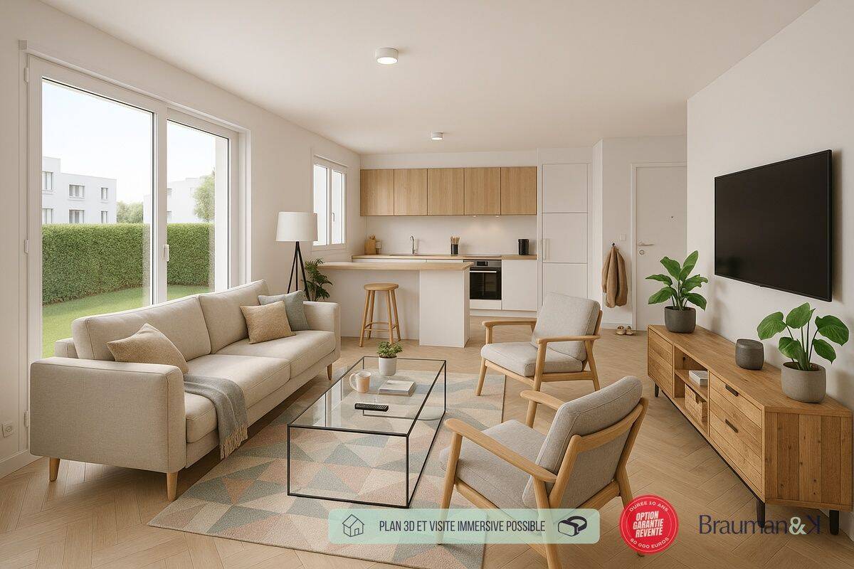 Appartement 4 pièces 82 m² · à Chantepie · 82 m² · 302 000 €