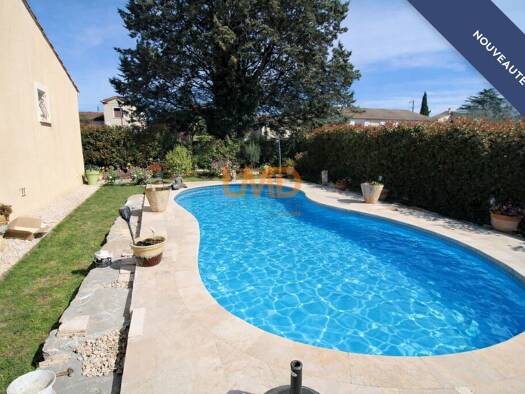 Maison de plain-pied à vendre 295 000 € 4 pièces 3 chambres 82 m² 800 m² de terrain Saint-Ambroix 30500