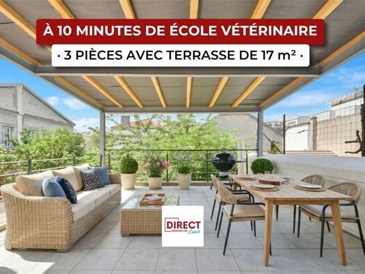 Appartement à vendre 424 900 € 3 pièces 2 chambres 64 m² Étage 1/2 Alfort Maisons-Alfort 94700