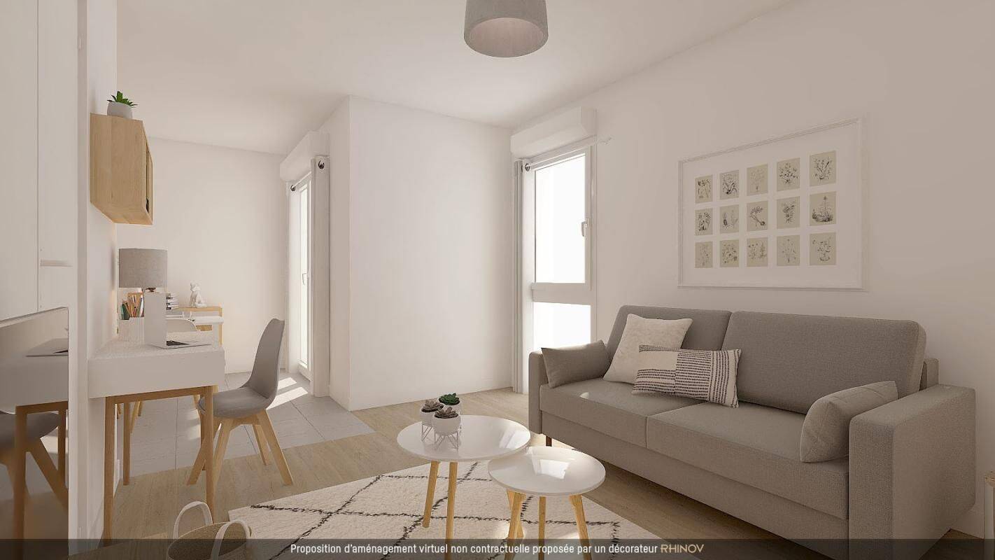 Appartement 1 pièce 29 m² · à Rennes · 29 m² · 459 €