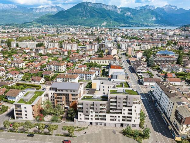 Appartement à vendre - neuf 449 000 € 4 pièces 76,3 m² 7 étages Centre Ville-Chevennes Annecy 74000