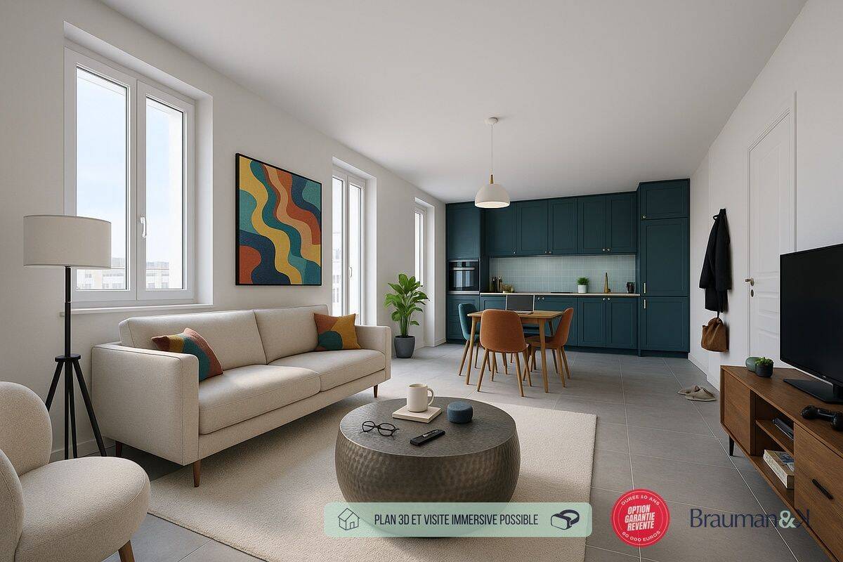 Appartement 3 pièces 61 m² · à Montmélian · 61 m² · 236 000 €
