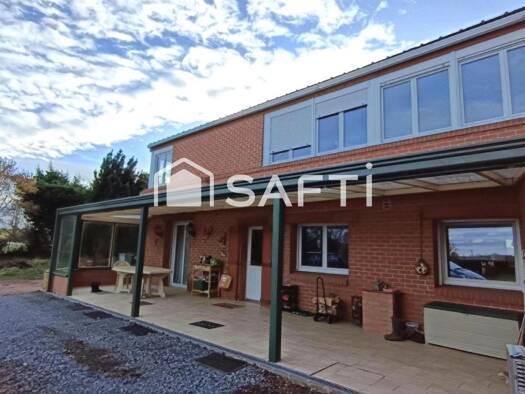 Maison à vendre 320 000 € 9 pièces 5 chambres 190 m² 4 068 m² de terrain Saultain 59990