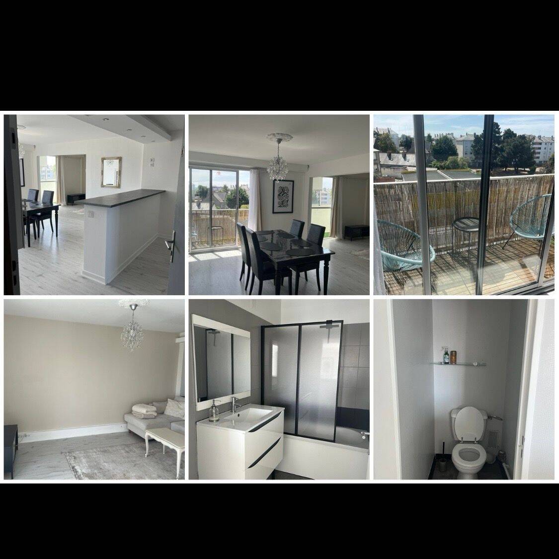 Appartement 4 pièces 92 m² · à Saint-Brieuc · 92 m² · 850 €/mois